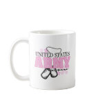 Army Mom flowers Coffee Mug