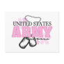 Army Mom flowers Post Cards