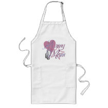 Army Mom Heart N Star Aprons