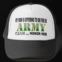Army Mom Honor hats
