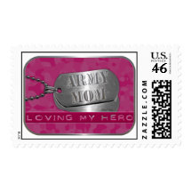 Army Mom Postage Stamp