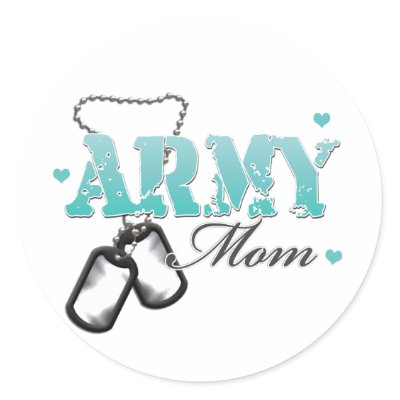 Army Mom Stickers by hooah_designs