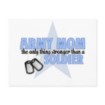Army Mom stronger Postcards