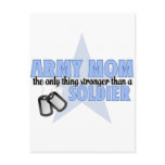 Army Mom stronger Post Card