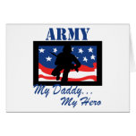 Army My Daddy My Hero Cards