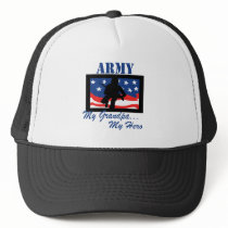 Army My Grandpa My Hero Hat