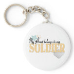 army my heart1 key chain