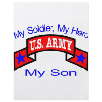 Army My Soldier Hero Son Flyer