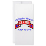 Army My Soldier Hero Son rack cards