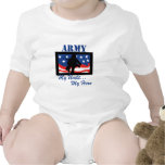 Army My Uncle My Hero Bodysuits