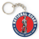 Army National Guard Logo Key Chain