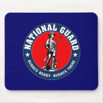 Army National Guard Logo Mouse Pad