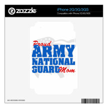 Army National Guard Mom iPhone 3 Skin