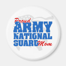 Army National Guard Mom Refrigerator Magnet
