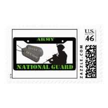 Army National Guard Postage Stamps