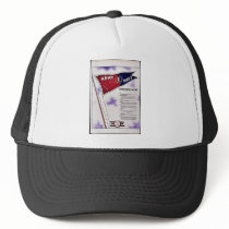 Army Navy Announcement Trucker Hats