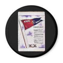 Army Navy Announcement Magnets