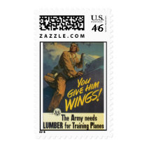 Army Needs Lumber World War 2 Postage postage
