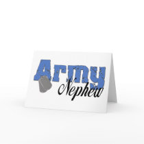 Army Nephew Card