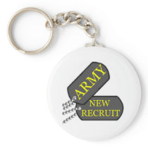 Army New Recruit Key Chains