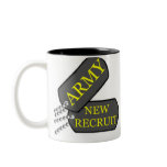Army New Recruit Coffee Mug