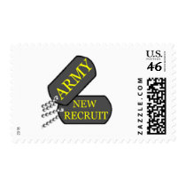 Army New Recruit Stamps