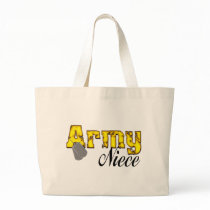 Army Niece Tote Bags
