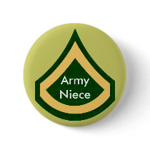 Army Niece Button by justuskids Army Niece Button