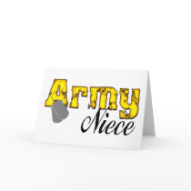 Army Niece Greeting Cards