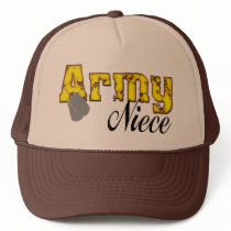 Army Niece Trucker Hats