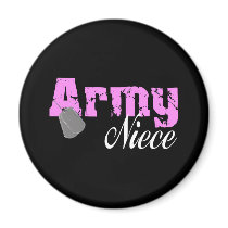 Army Niece Magnets