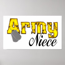 Army Niece Poster