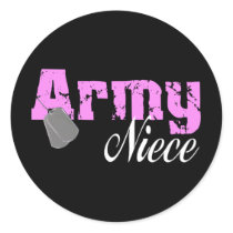 Army Niece Sticker