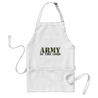 Army Of the Lord Aprons by KimmieMart