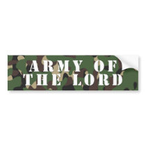 Army Of The Lord bumper stickers