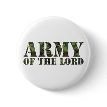 Army Of the Lord Pinback Button