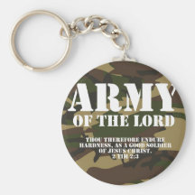 Army of the Lord Keychain