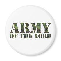 Army Of the Lord Refrigerator Magnet