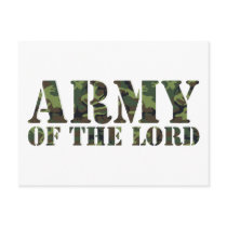 Army Of the Lord Postcards