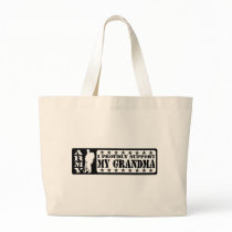 ARMY - Proudly Support Grandma Tote Bags