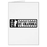 ARMY - Proudly Support Grandma Greeting Cards