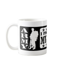 ARMY - Proudly Support Grandson Coffee Mug