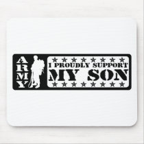 ARMY - Proudly Support Son Mousepad