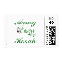 army ranger wife hooah postage by doooooobug army ranger wife hooah postage