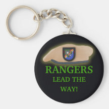army rangers ranger vets 75th son war Keychain