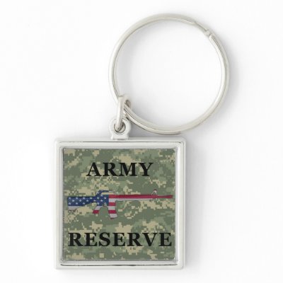 Army Reserve M16 Keychain Green by FiringLine