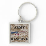 Army Reserve M16 Keychain Tan