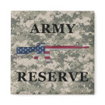 Army Reserve M16 Magnet ACU