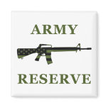 Army Reserve M16 Magnet Subdued