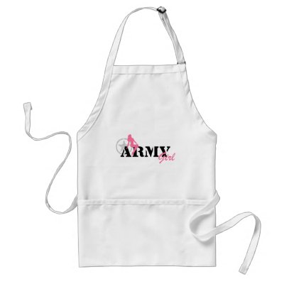 ARMY - Sexy Girl Apron by poorrichards